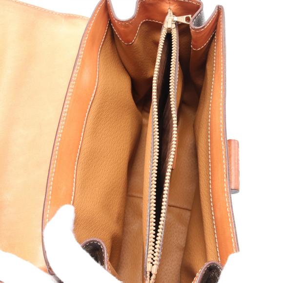 Celine Macadam Canvas Handbag Brown - Picture 3 of 10